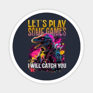 Let's Play: The Ultimate Gaming T-Shirt Collection Magnet